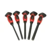 Jeu de 5 chasse-goupilles brunis avec poignée KS Tools - 156.0222F