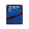 Jeu De 9 Chasse-Goupilles Gainés 2-14Mm Finition Brunie King Tony - 1009GPN