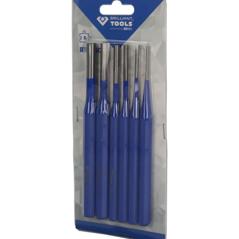 Jeu de chasse-goupilles 6 pcs BRILLIANT TOOLS - BT085006