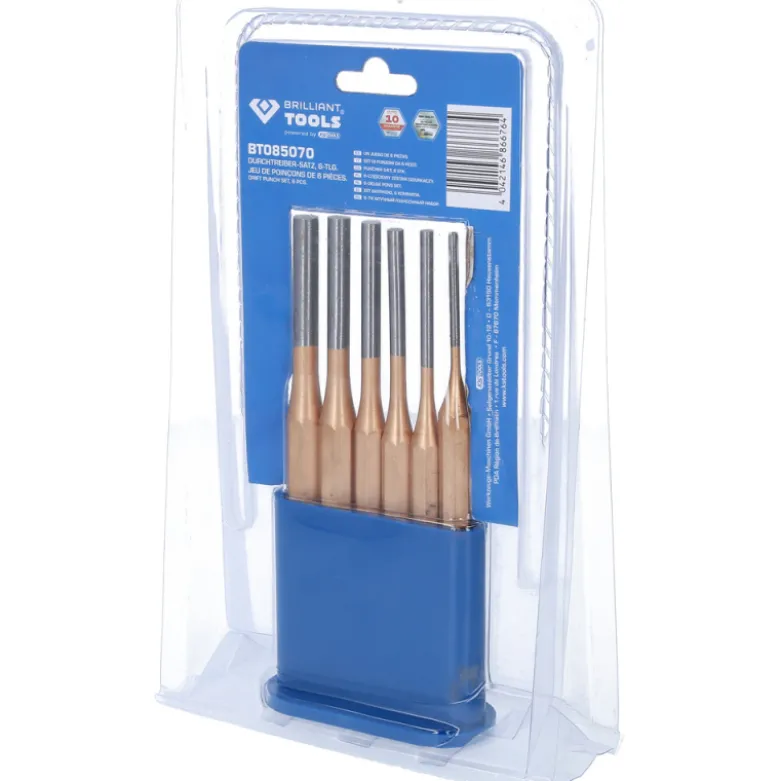 Jeu de chasse-goupilles 6pcs BRILLIANT TOOLS - BT085070