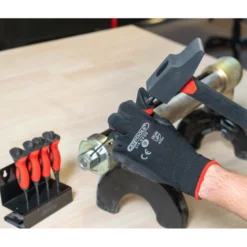 Jeu de chasse goupilles à poignée bi matière 5 pièces KS TOOLS 156.0221