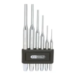 Jeu de 6 Chasses Goupilles Chromées - 2 à 8 mm KS Tools - 156.0150