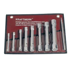 Jeu de clés en tube droites 9 pièces 6-22 mm KRAFTWERK 2599-01
