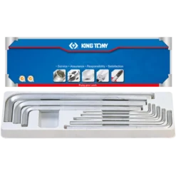 Jeu De 8 Clés Mâles Extra Longues De 3 À 14Mm King Tony - 20208MR01