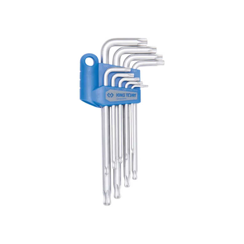 Jeu De 9 Clés Mâles Extra Longues "Torx" King Tony - 204B29PR