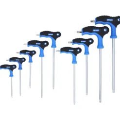 Jeu de clés mâles à poignée en T TORX® 9pcs BRILLIANT TOOLS - BT041200