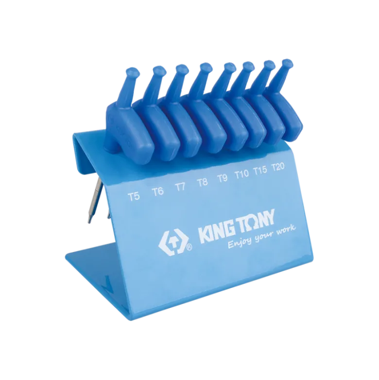 Jeu De Clés Mâles Torx® À Poignée En L - 8 Pièces King Tony - 24308PR