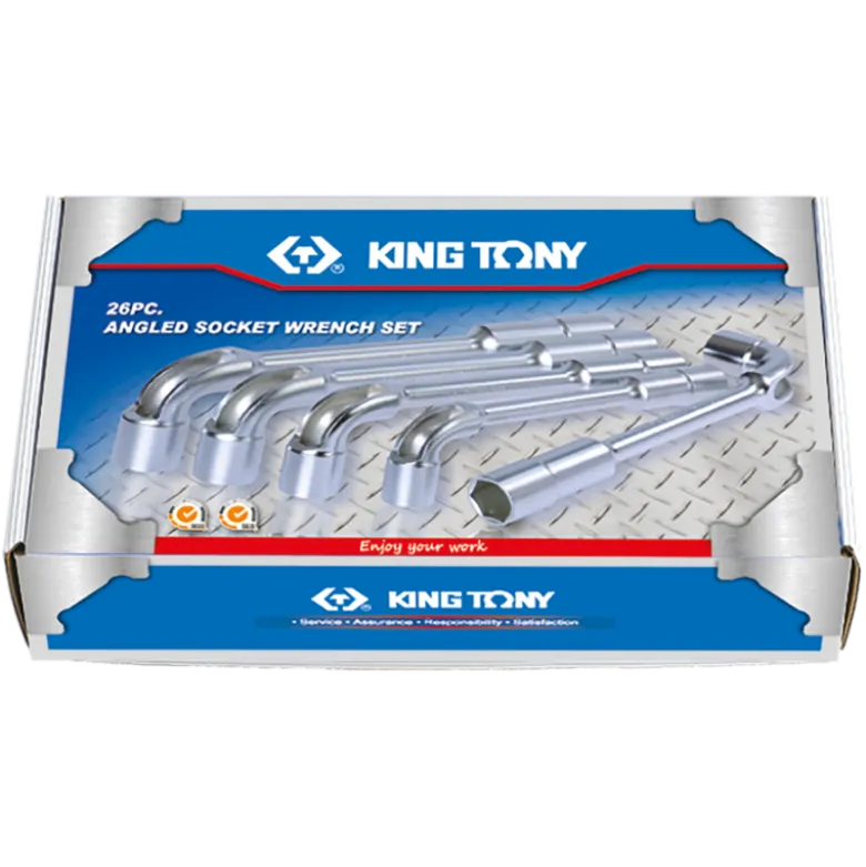Jeu De 26 Clés À Pipe Débouchés De 6 À 32Mm King Tony - 1826MR