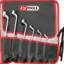 Jeu de 6 clés polygonales contre coudées TORX - en trousse KS TOOLS 911.0360