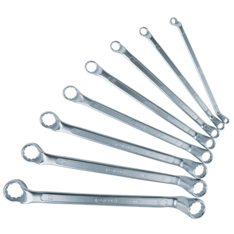 Jeu de 8 Clés polygonales contre-coudées KS TOOLS 920.0248