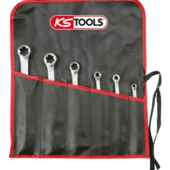 Jeu de 6 clés polygonales droites TORX- en trousse KS TOOLS 911.0370