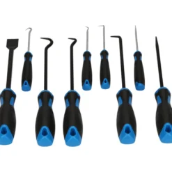 Jeu de crochets et grattoir 9 pcs BRILLIANT TOOLS - BT542010