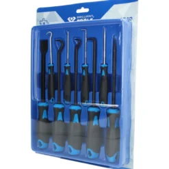 Jeu de crochets et grattoir 9 pcs BRILLIANT TOOLS - BT542010