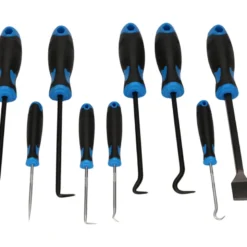 Jeu de crochets et grattoir 9 pcs BRILLIANT TOOLS - BT542010