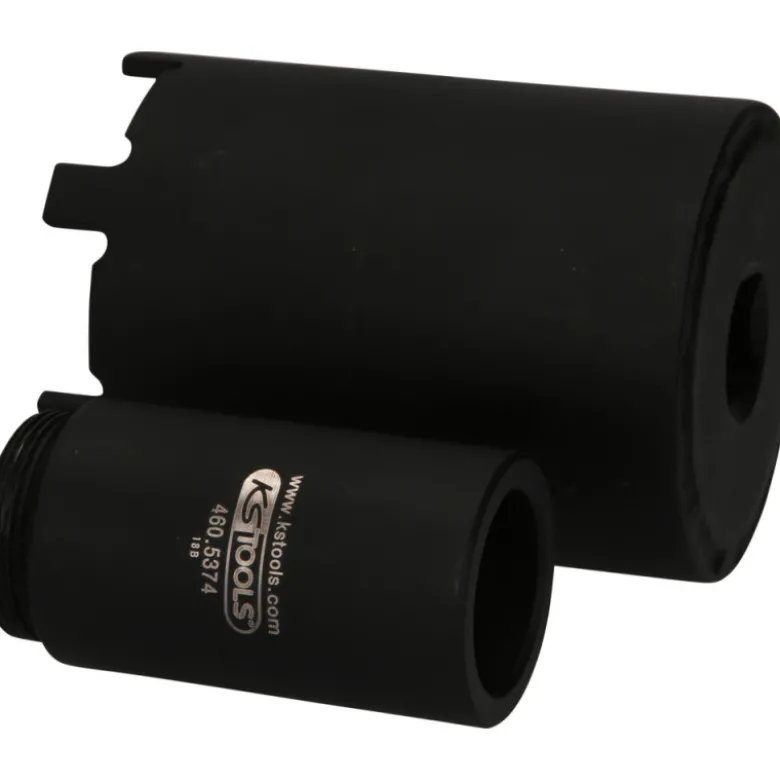 Jeu de douille à 6 ergots Ø 71,5 mm avec tube de centrage pour Mercedes, 2 pcs KS TOOLS 460.5380