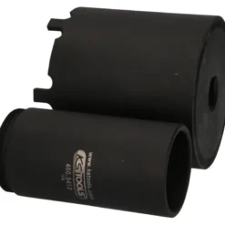 Jeu de douille à 6 ergots Ø 100 mm avec tube de centrage pour Mercedes, 2 pcs KS TOOLS 460.5645