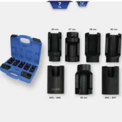 Jeu de douilles d’injecteur 7 pcs BRILLIANT TOOLS - BT551000