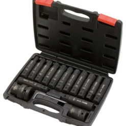Jeu de douilles et embouts longs à chocs KS TOOLS 450.0420