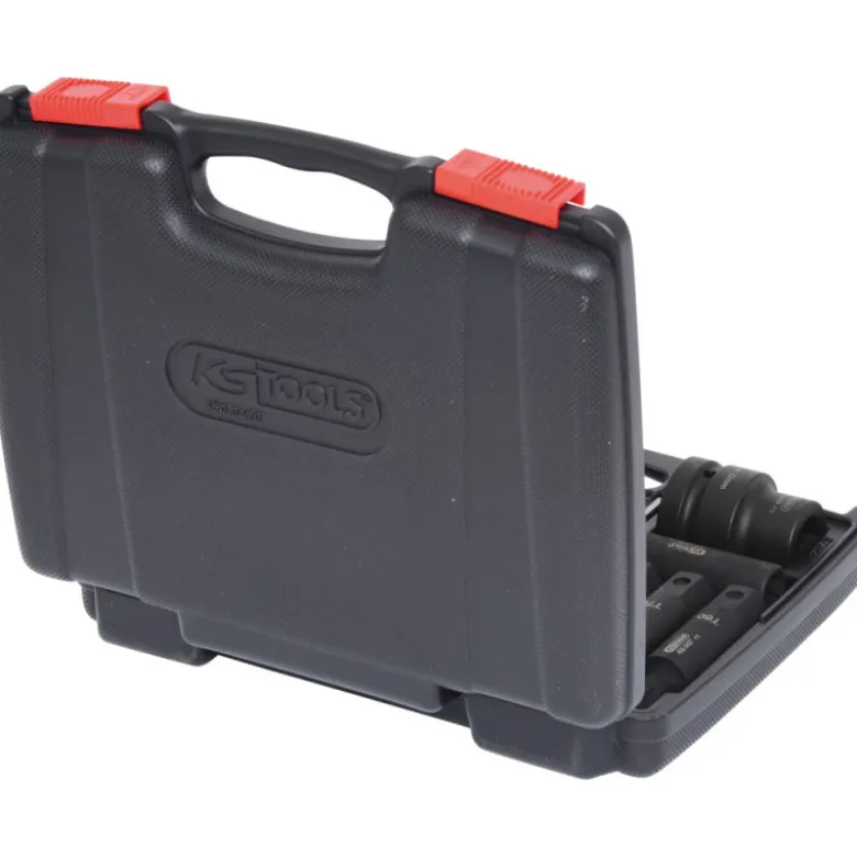 Jeu de douilles et embouts longs à chocs KS TOOLS 450.0420