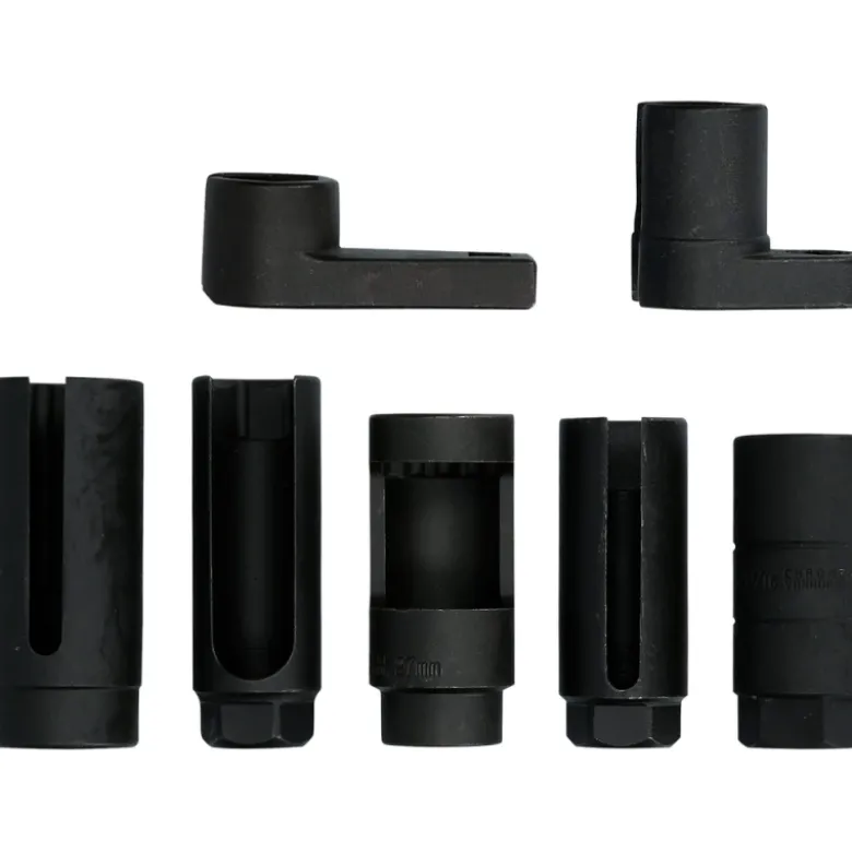 Jeu de douilles 3/8" et 1/2" pour sonde Lambda et capteurs 7pcs BRILLIANT TOOLS - BT601020