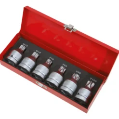 Jeu de douilles mâles à chocs XZN et TORX 3/4