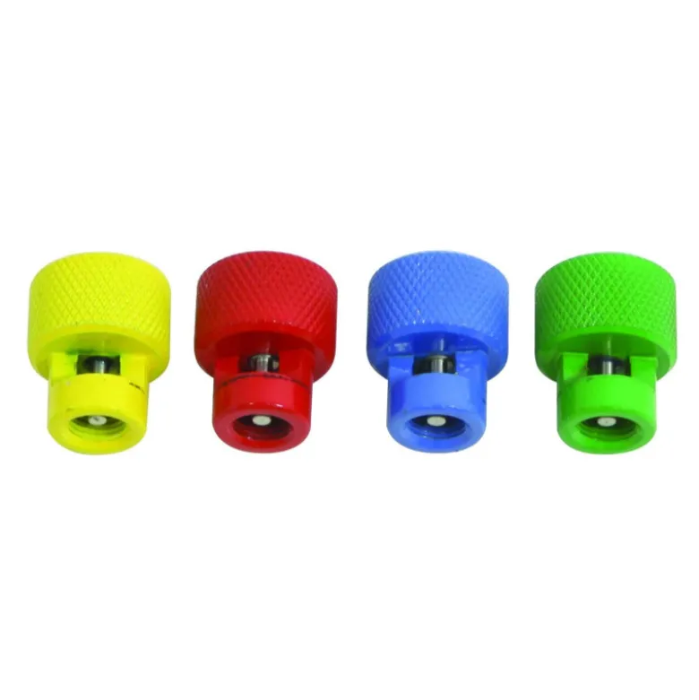 Jeu de 4 embouts purgeurs de pneus valves tpms CLAS OM 7090