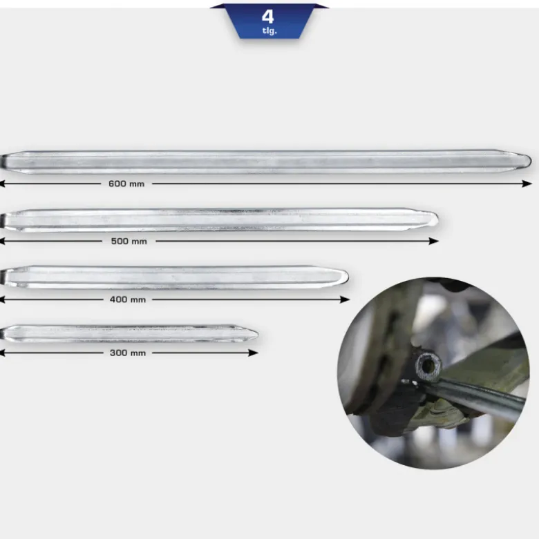 Jeu de leviers de montage pneu 4pcs BRILLIANT TOOLS - BT691100