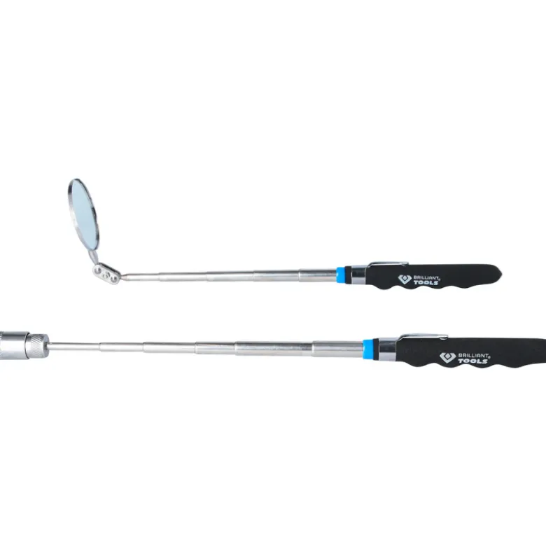 Jeu de miroir et aimant télescopiques 2pcs BRILLIANT TOOLS - BT115905