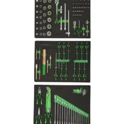 Jeu de modules pour servante d’atelier 512.6000 avec 119 outils Premium COMPETITION - 512.6001