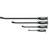 Jeu de 4 pieds de biche acier au carbone 200, 300, 450, 600 mm KRAFTWERK 320.010.002