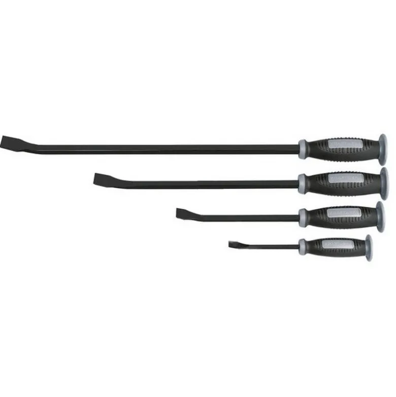 Jeu de 4 pieds de biche acier au carbone 200, 300, 450, 600 mm KRAFTWERK 320.010.002