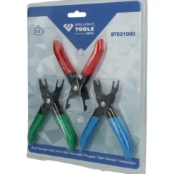 Jeu de pinces de déverrouillage de conduite de carburant 3 pcs BRILLIANT TOOLS - BT531000