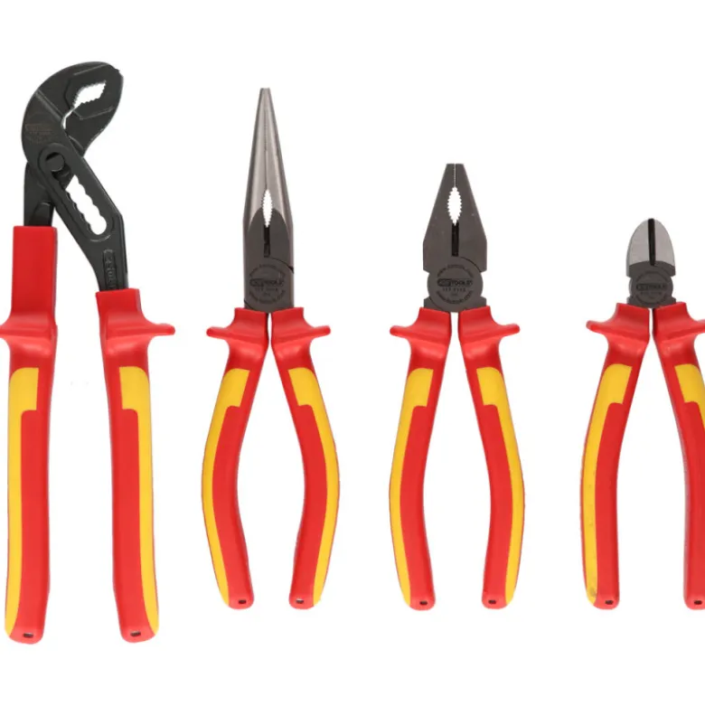 Jeu de 4 pinces Isolés 1000v KS TOOLS 117.1100F
