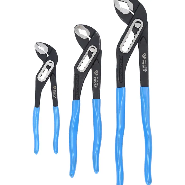 Jeu de 3 pinces multiprises 7''-10''-12'' BRILLIANT TOOLS - BT064910