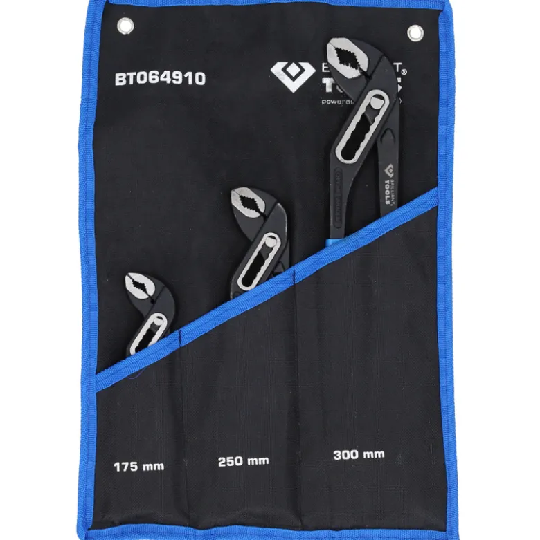 Jeu de 3 pinces multiprises 7''-10''-12'' BRILLIANT TOOLS - BT064910