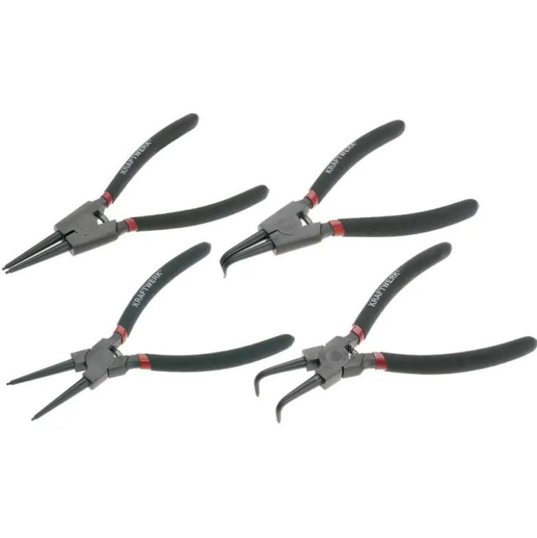 Jeu de 4 pinces pour circlips KRAFTWERK 2212