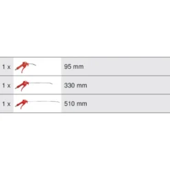 Jeu de 3 souflettes KS TOOLS 515.1921