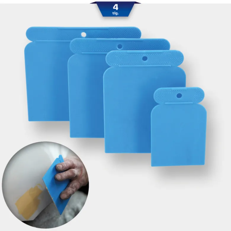 Jeu de spatules plastiques 4pcs BRILLIANT TOOLS - BT101935