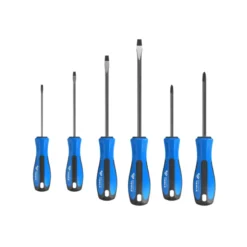 Jeu de tournevis 6pcs Fente Phillips BRILLIANT TOOLS - BT031000