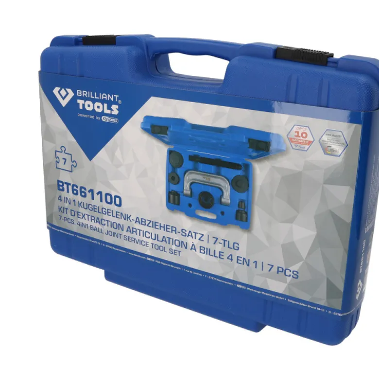 Jeu d'extracteur de rotules 4 en 1 9pcs BRILLIANT TOOLS - BT661100