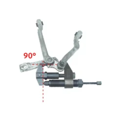 Jeu d'extracteurs de vis de blocage avec vis hydraulique KS TOOLS 670.0075