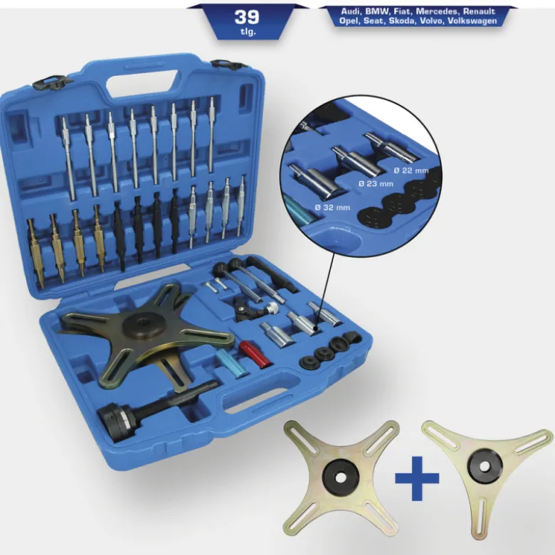 Jeu d’outils de centrage pour embrayage SAC 39pcs BRILLIANT TOOLS - BT641150