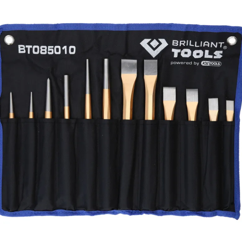 Jeu d'outils de frappe 12 pcs BRILLIANT TOOLS - BT085010