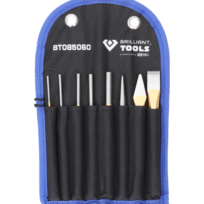 Jeu d'outils de frappe 8pcs BRILLIANT TOOLS - BT085060