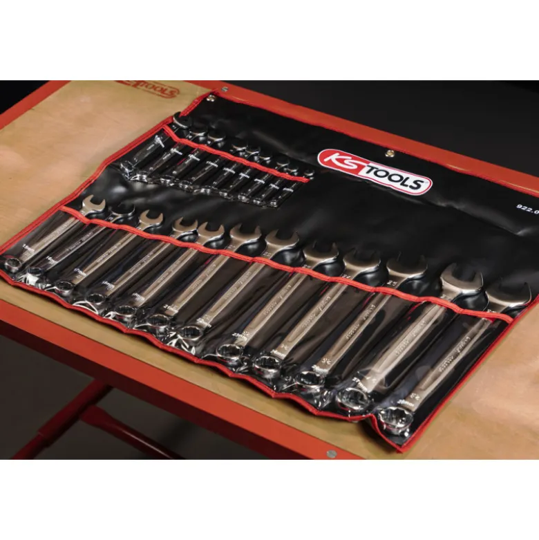Jeux de 21 clés mixtes ULTIMATE 6 à 28 mm en trousse KS TOOLS 922.0048