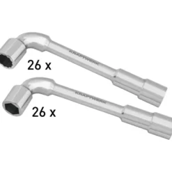 Jeux de Clés à Pipe Débouchées 3/2" 52 Pièces Kraftwerk - 2598SEL