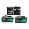 Kit 2 batteries 18V/8Ah - 36V/4Ah Multi volt BSL36B18X + chargeur rapide HIKOKI - UC18YSL3WJZ