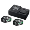 Kit 2 batteries 18V/5Ah - 36V/2.5Ah Multi volt BSL36A18X + chargeur rapide HIKOKI - UC18YSL3WHZ