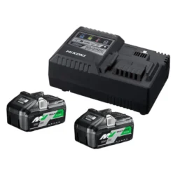 Kit 2 batteries 18V/5Ah - 36V/2.5Ah Multi volt BSL36A18X + chargeur rapide HIKOKI - UC18YSL3WHZ