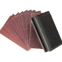 Kit cale à poncer + patin auto-agrippant - 72x123 - Grain assortis - SIDAMO 10998020